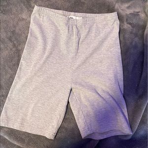 Size S grey Adika biker shorts